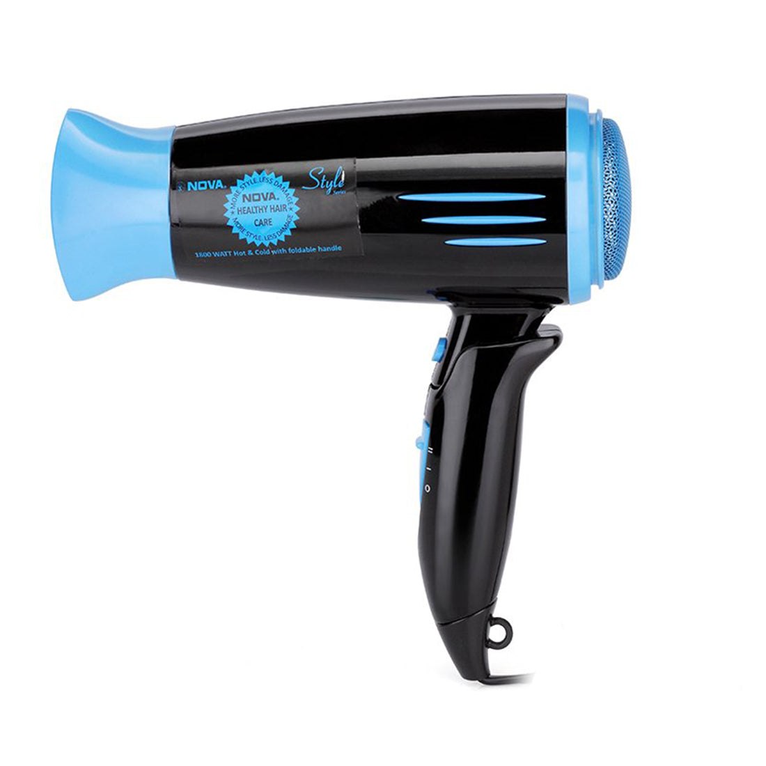 Nova Silky Shine Hot&Cold Foldable NHP 8200/03 Hair Dryer | Blow