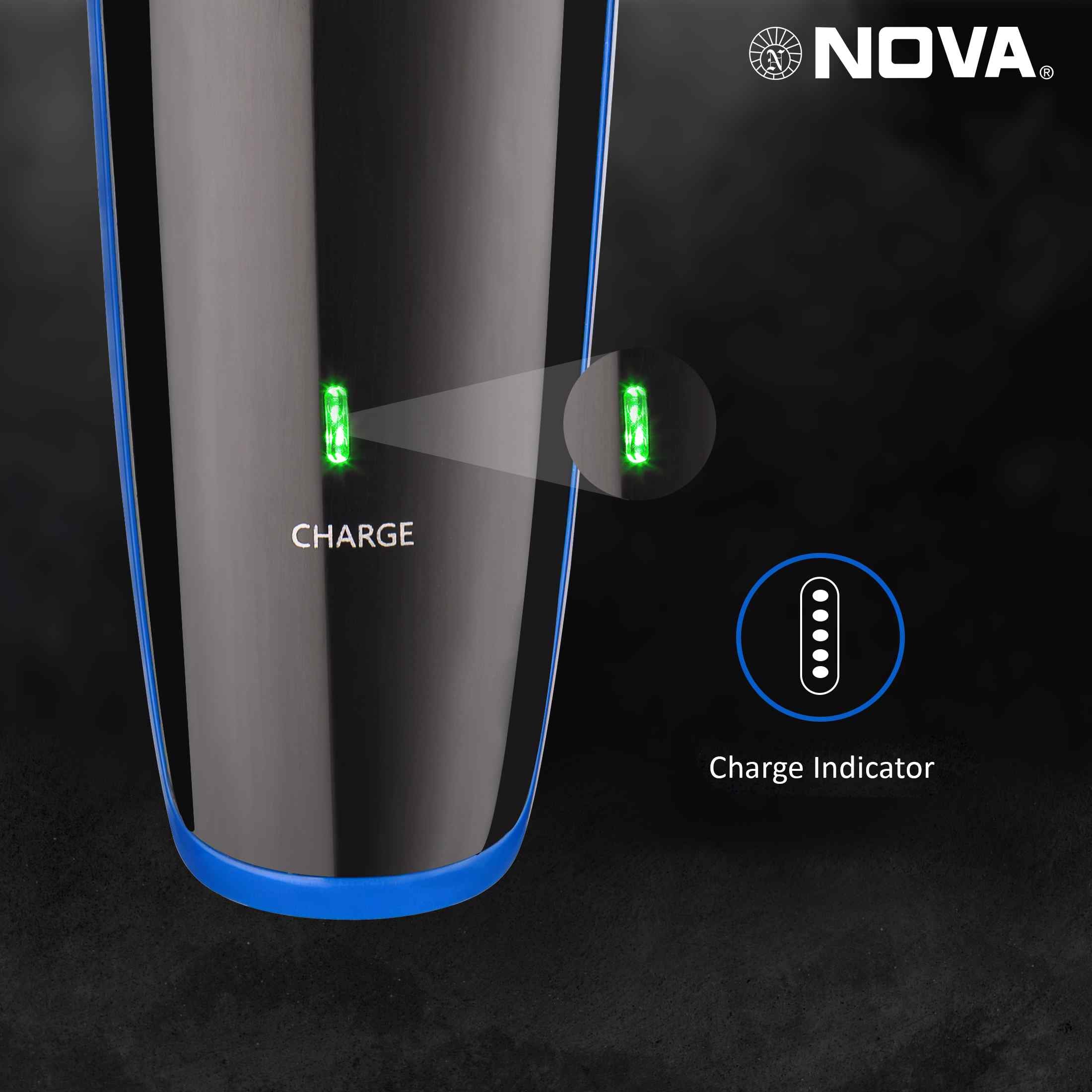 Nova NHT 1087-03 Runtime: 90 min Trimmer for Men | Beard Trimmer