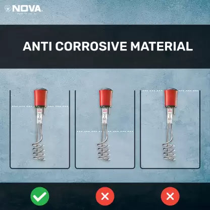 NOVA Submersible NIH 425 Instant Heat 1500 W Immersion Heater Rod (wat –  Nova India