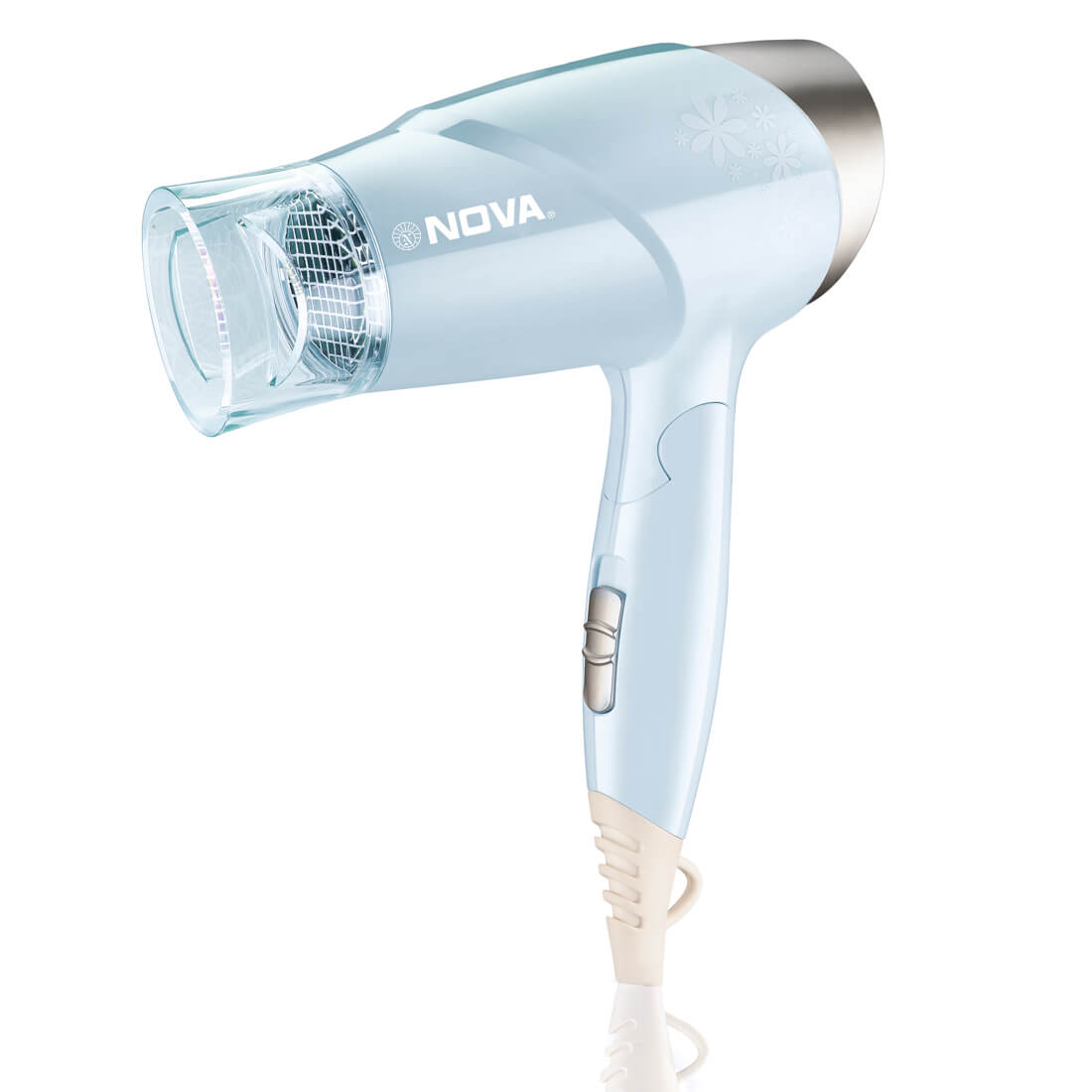 Nova Silky Shine Hot & Cold Foldable NHP 8203 Hair Dryer | Blow