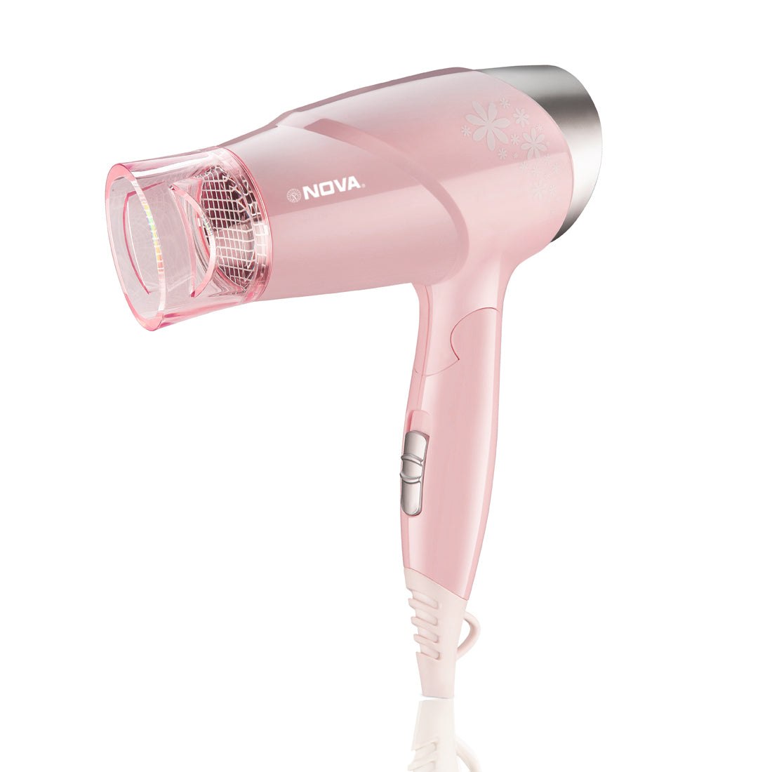 Nova Silky Shine Hot & Cold Foldable NHP 8202 Hair Dryer | Blow