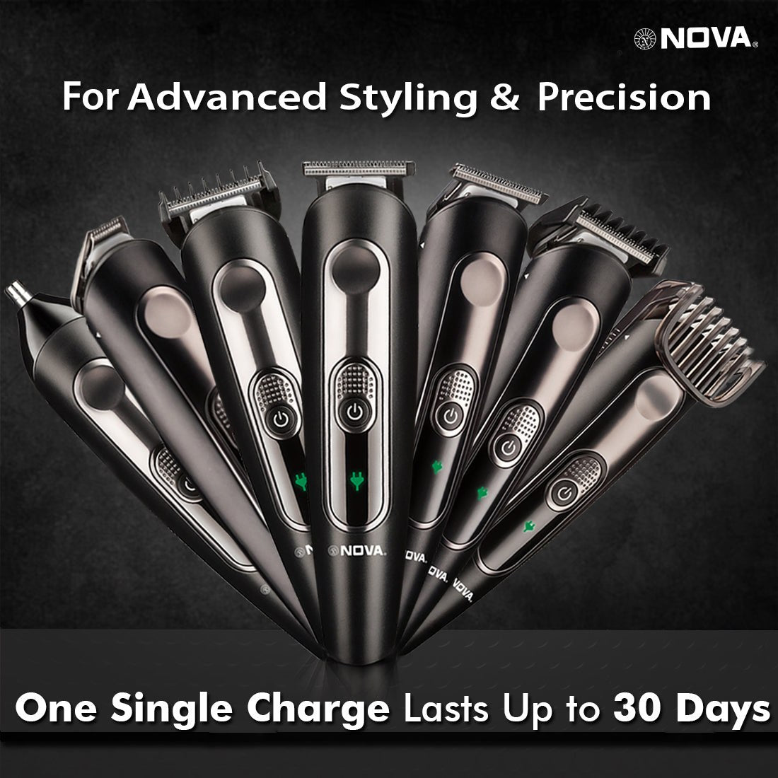 Nova SuperGroom NG 1148 USB Runtime: 45 min Grooming Kit for Men