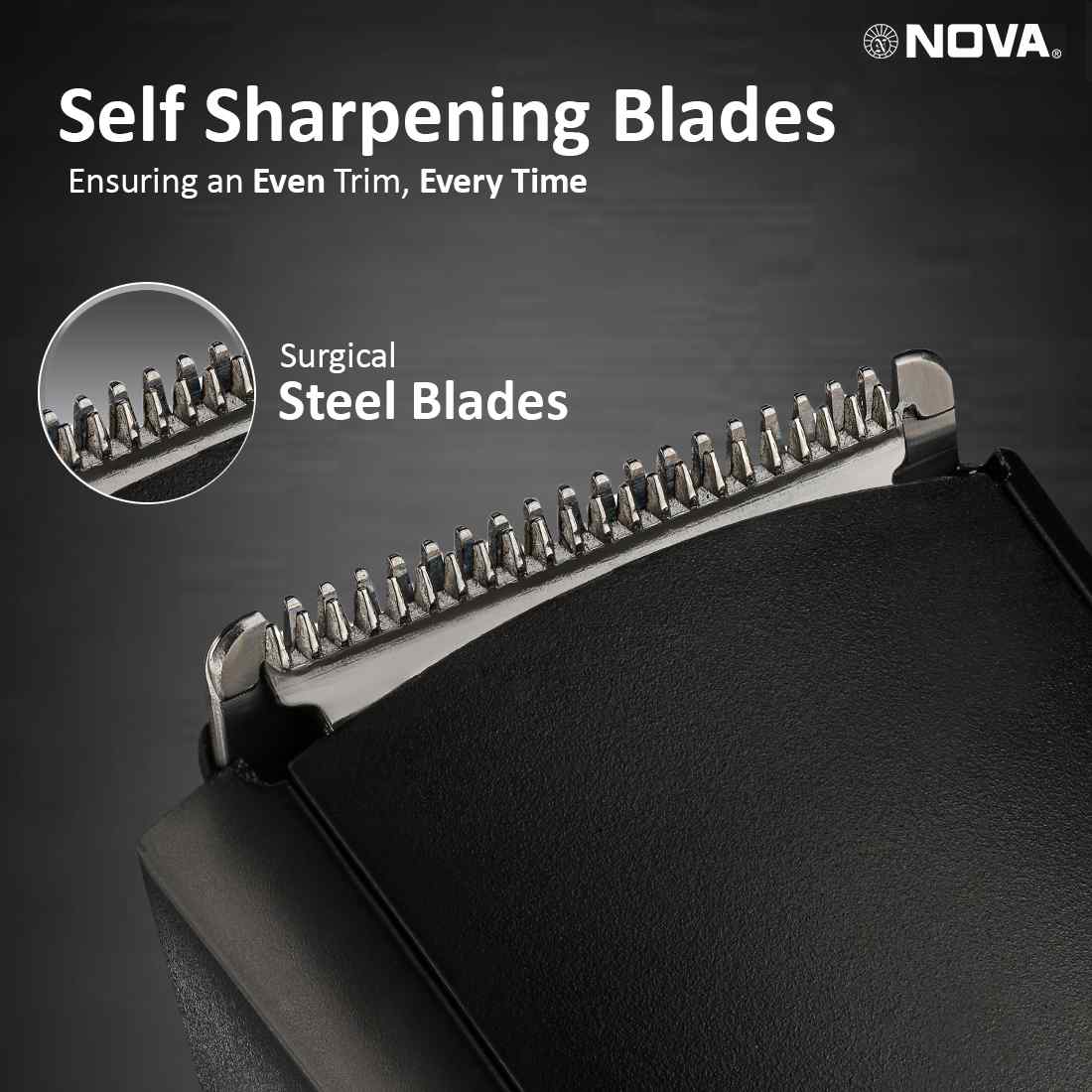 Nova NHT 1052 USB Runtime: 90 min Trimmer for Men view 5